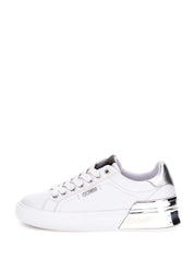 Sneakers Bianco E Argento Guess