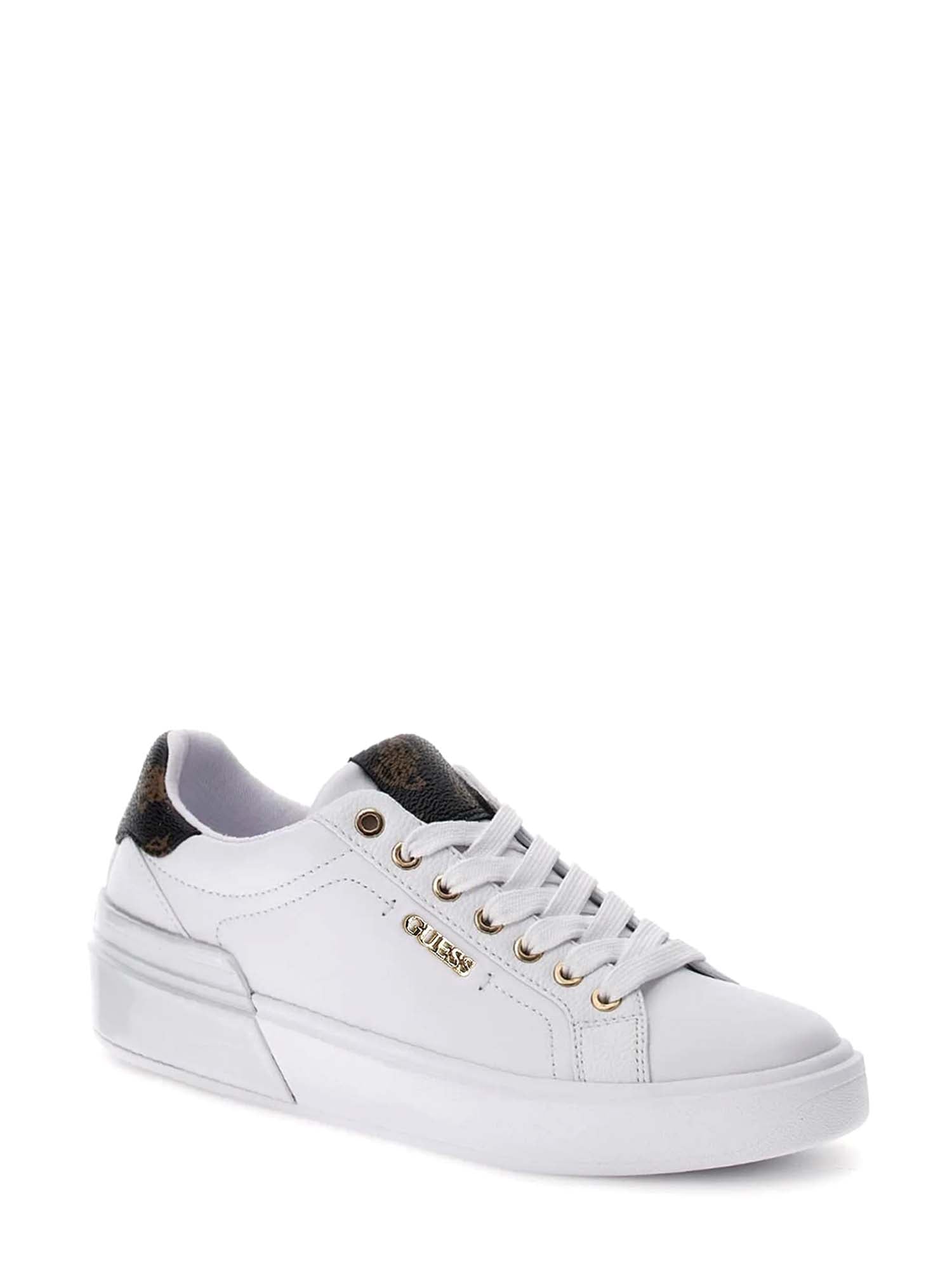 Sneakers Bianco E Marrone Guess