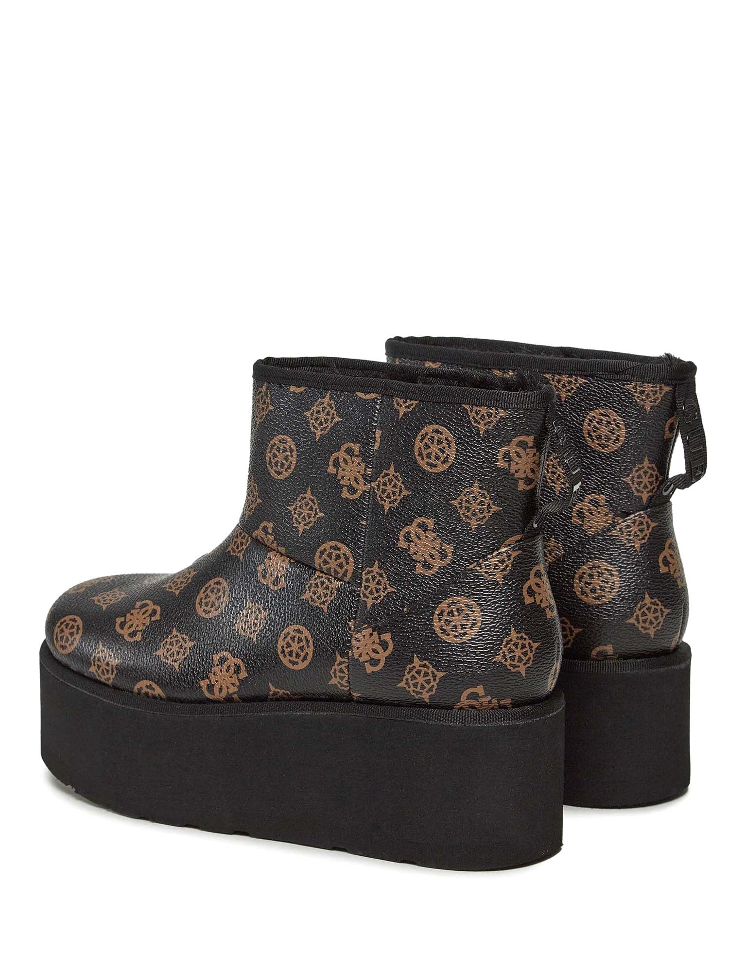 Stivaletti Nero E Marrone Guess