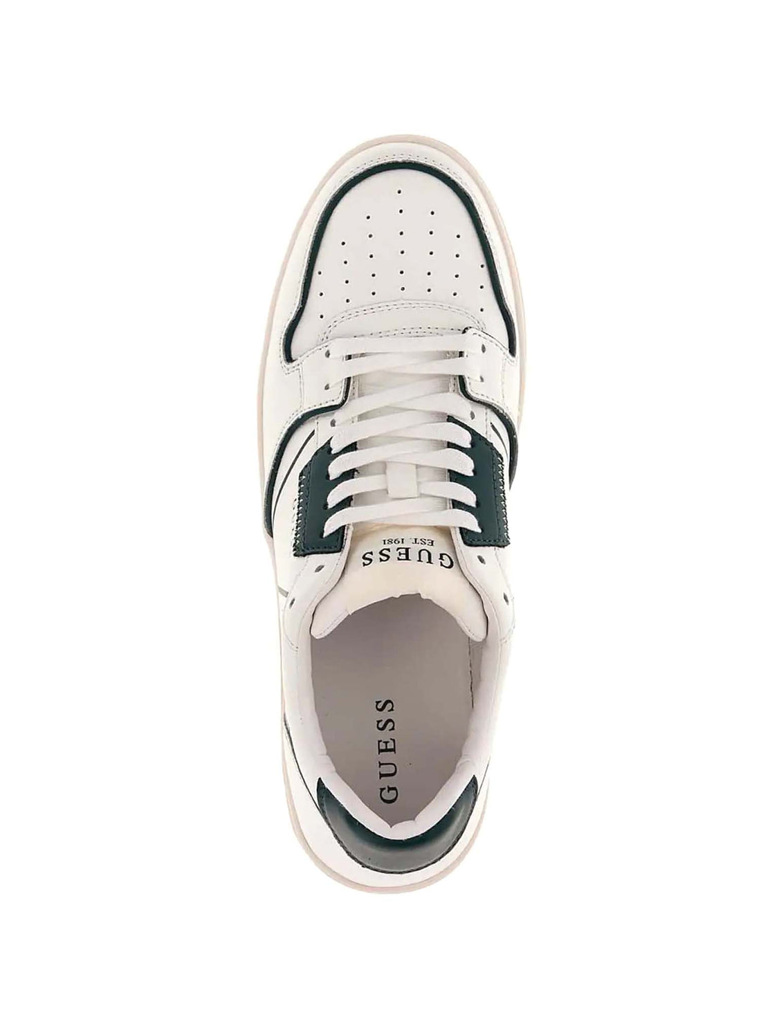 Sneakers Bianco E Verde Guess