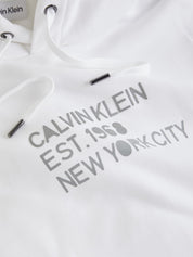 Felpe Bianco Calvin Klein