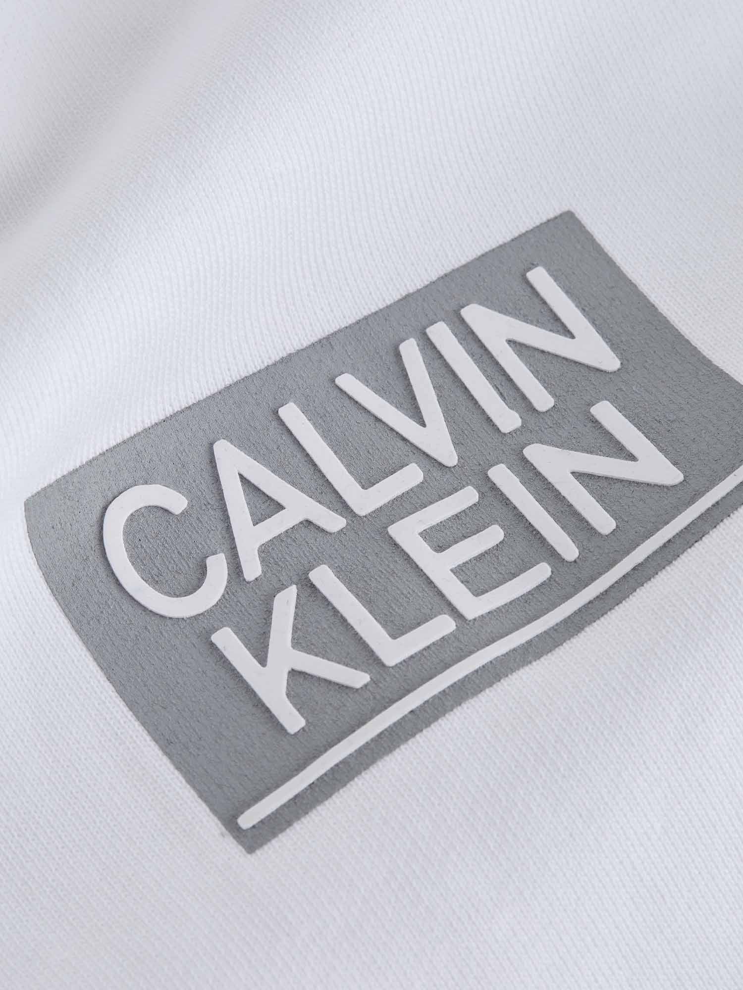 Felpe Bianco Calvin Klein