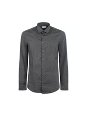Camicie Grigio Calvin Klein