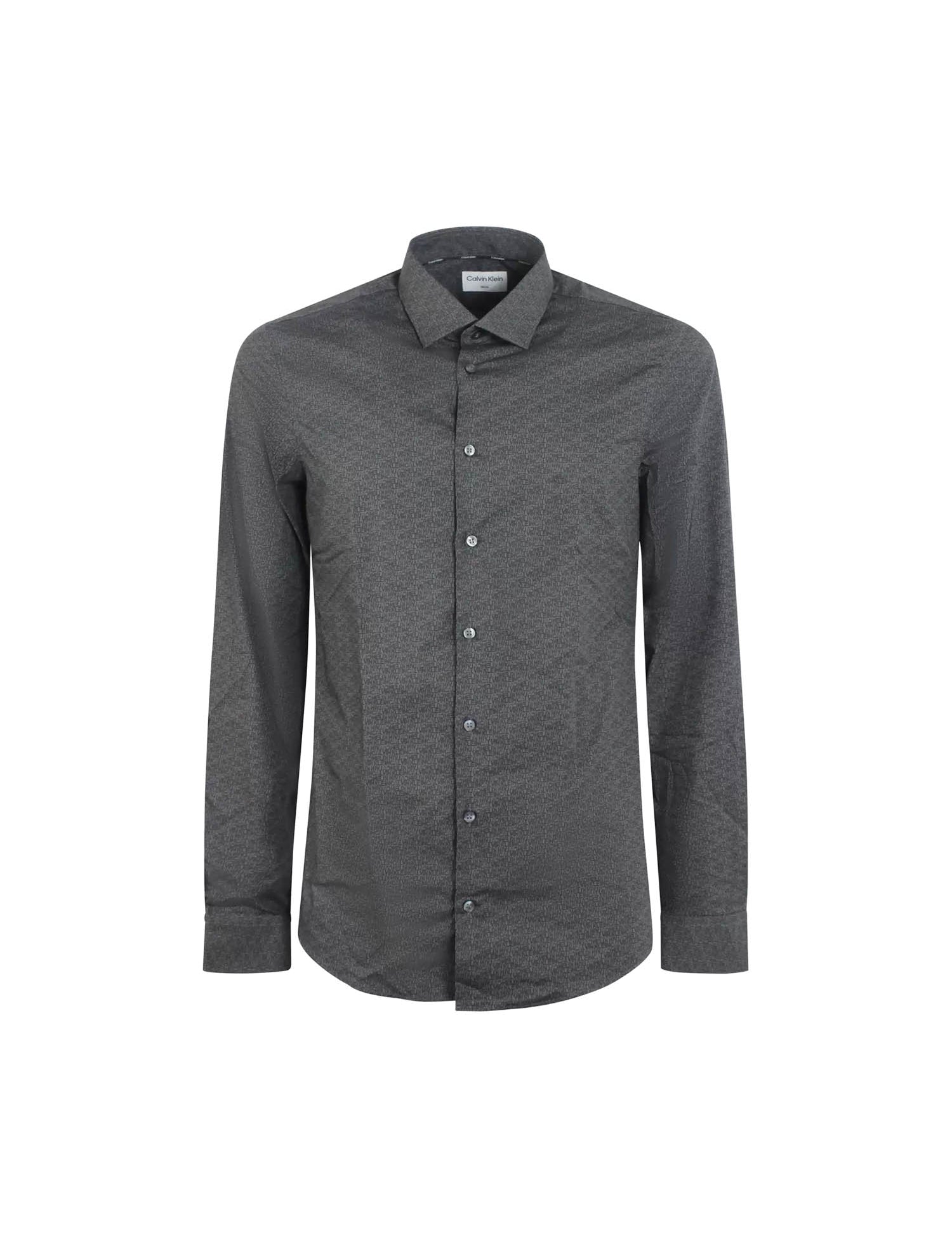 Camicie Grigio Calvin Klein