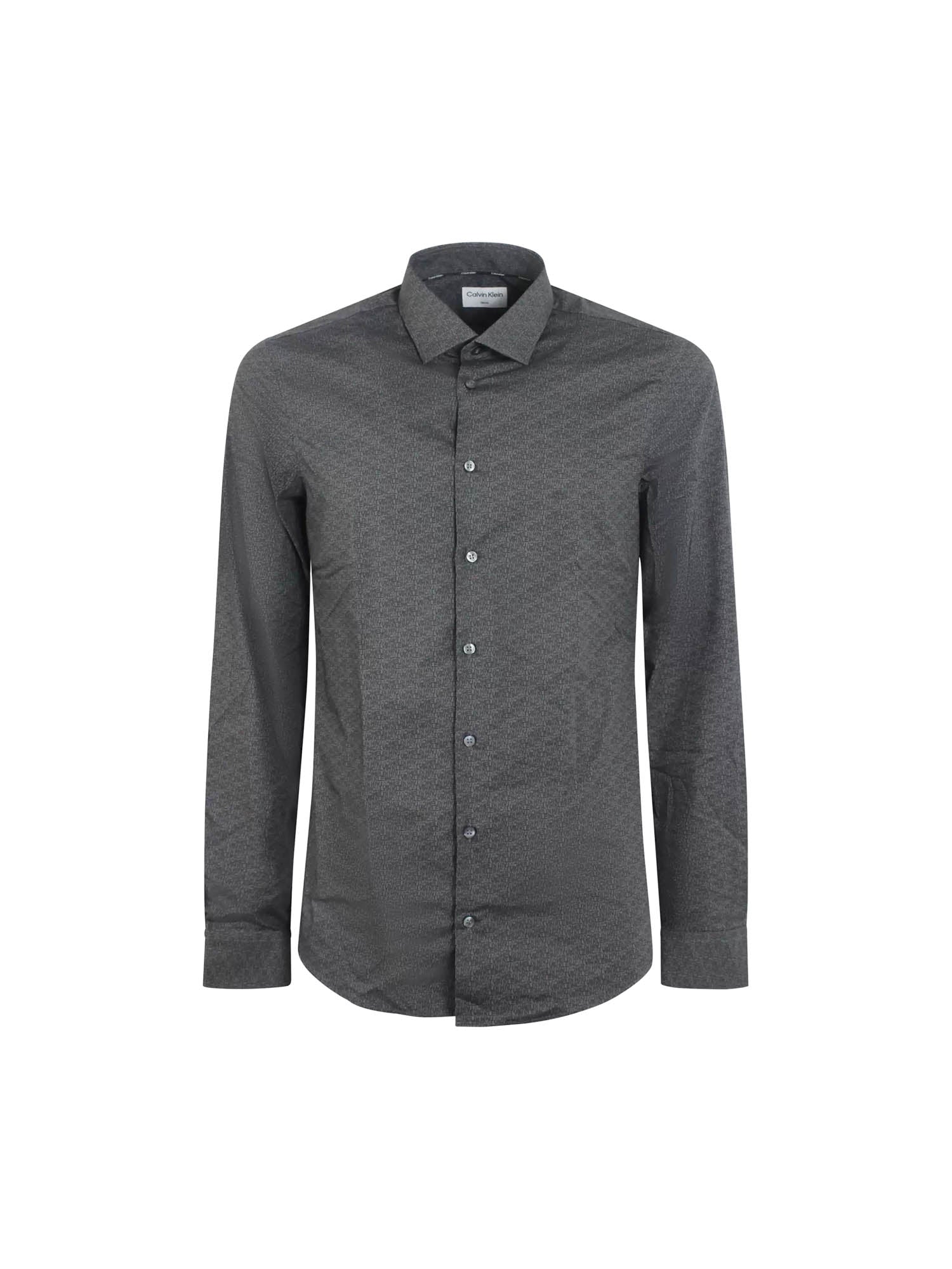 Camicie Grigio Calvin Klein