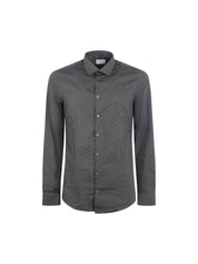 Camicie Grigio Calvin Klein