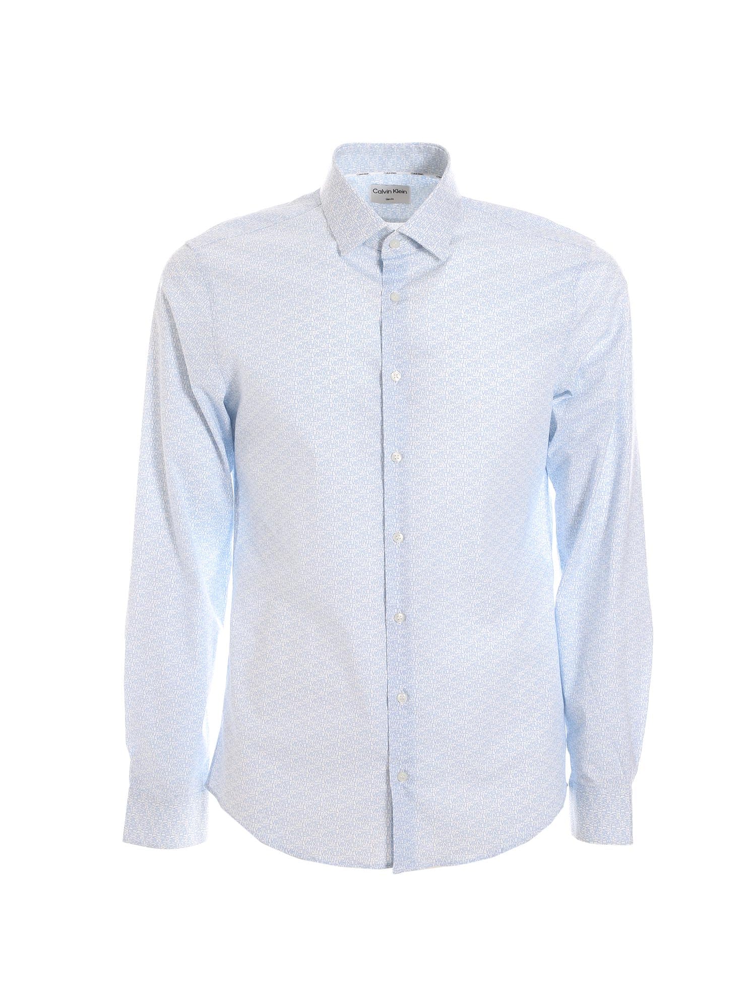 Camicie Blu Calvin Klein