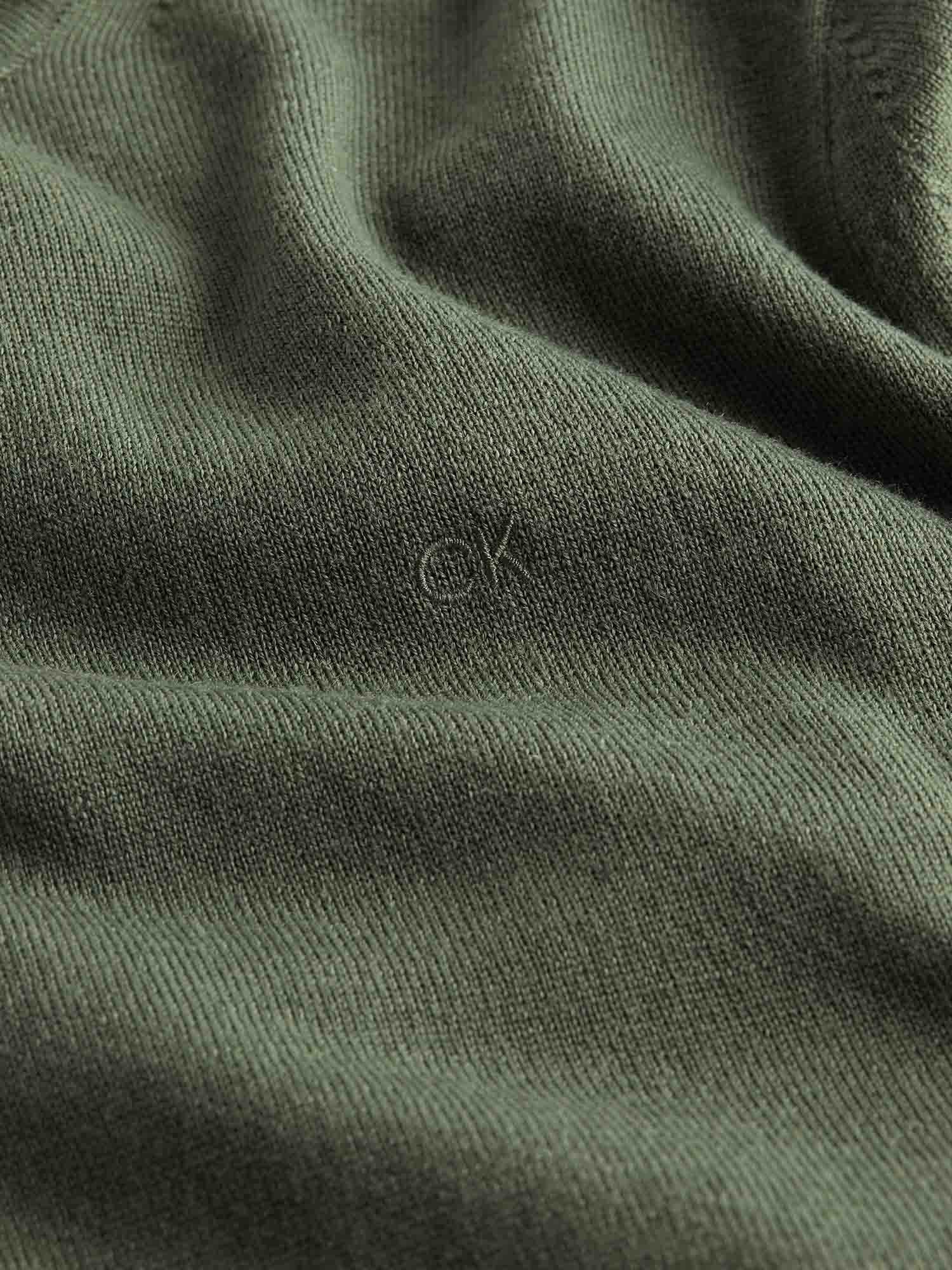 Maglioncini Verde Calvin Klein