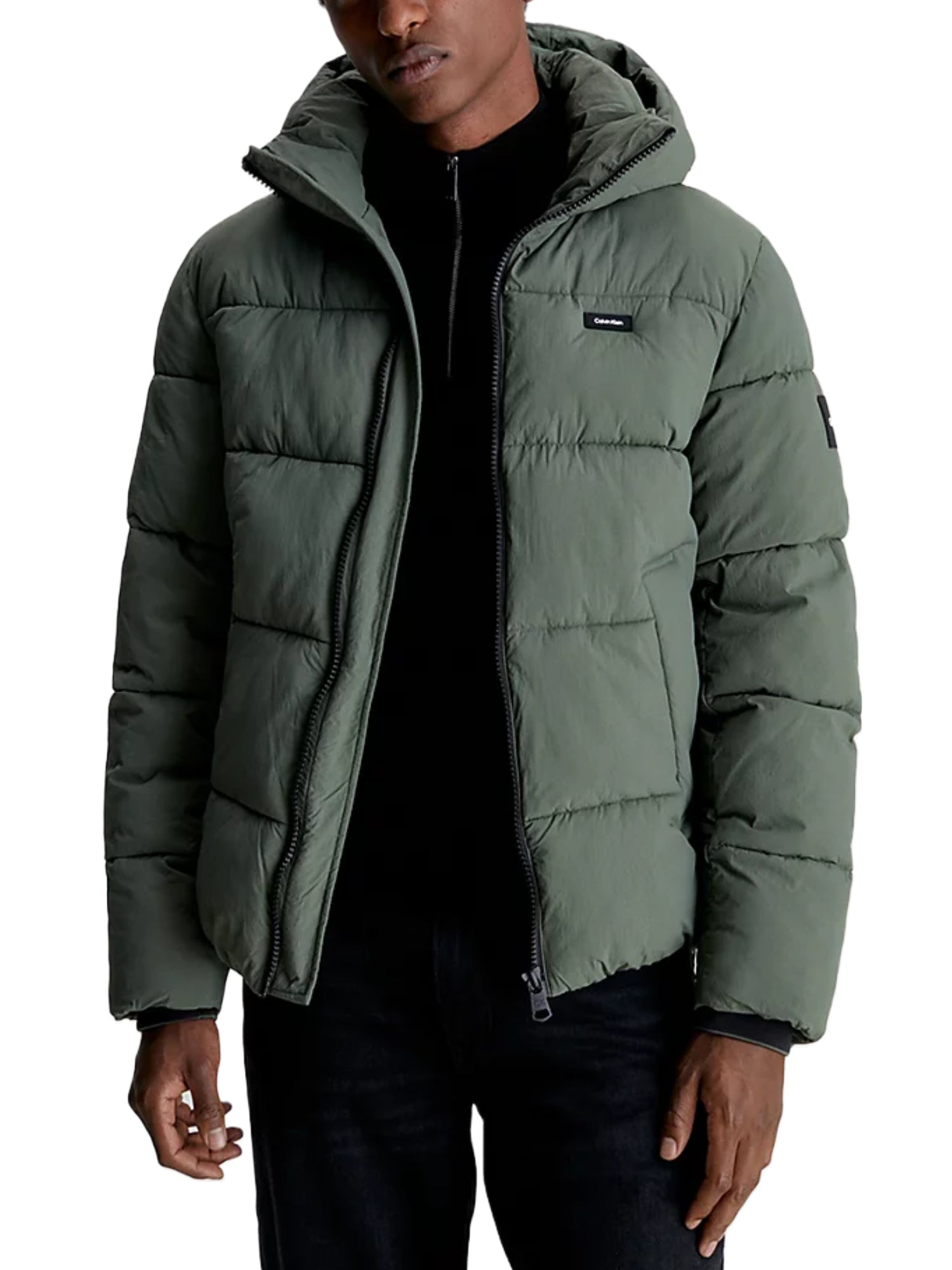 Piumini Verde Calvin Klein