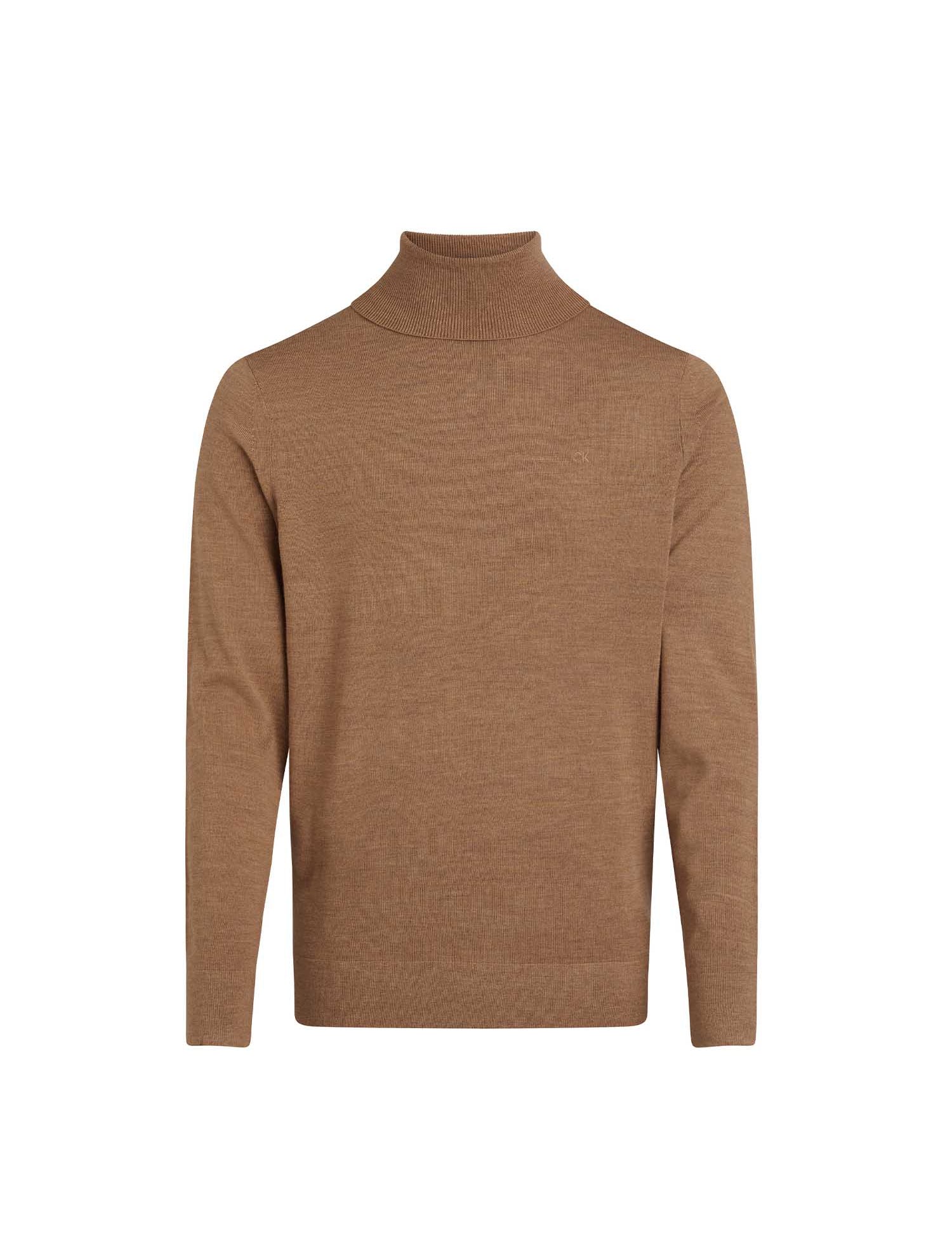 Maglie a collo alto Beige Calvin Klein