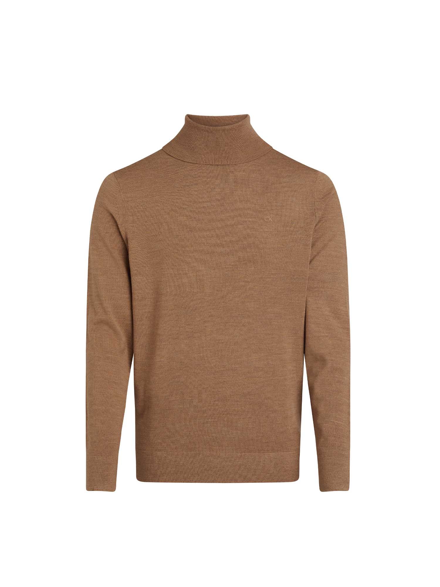 Maglie a collo alto Beige Calvin Klein