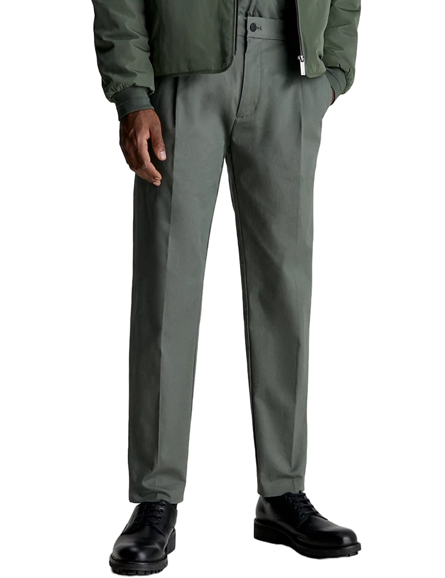 Pantaloni Verde Calvin Klein