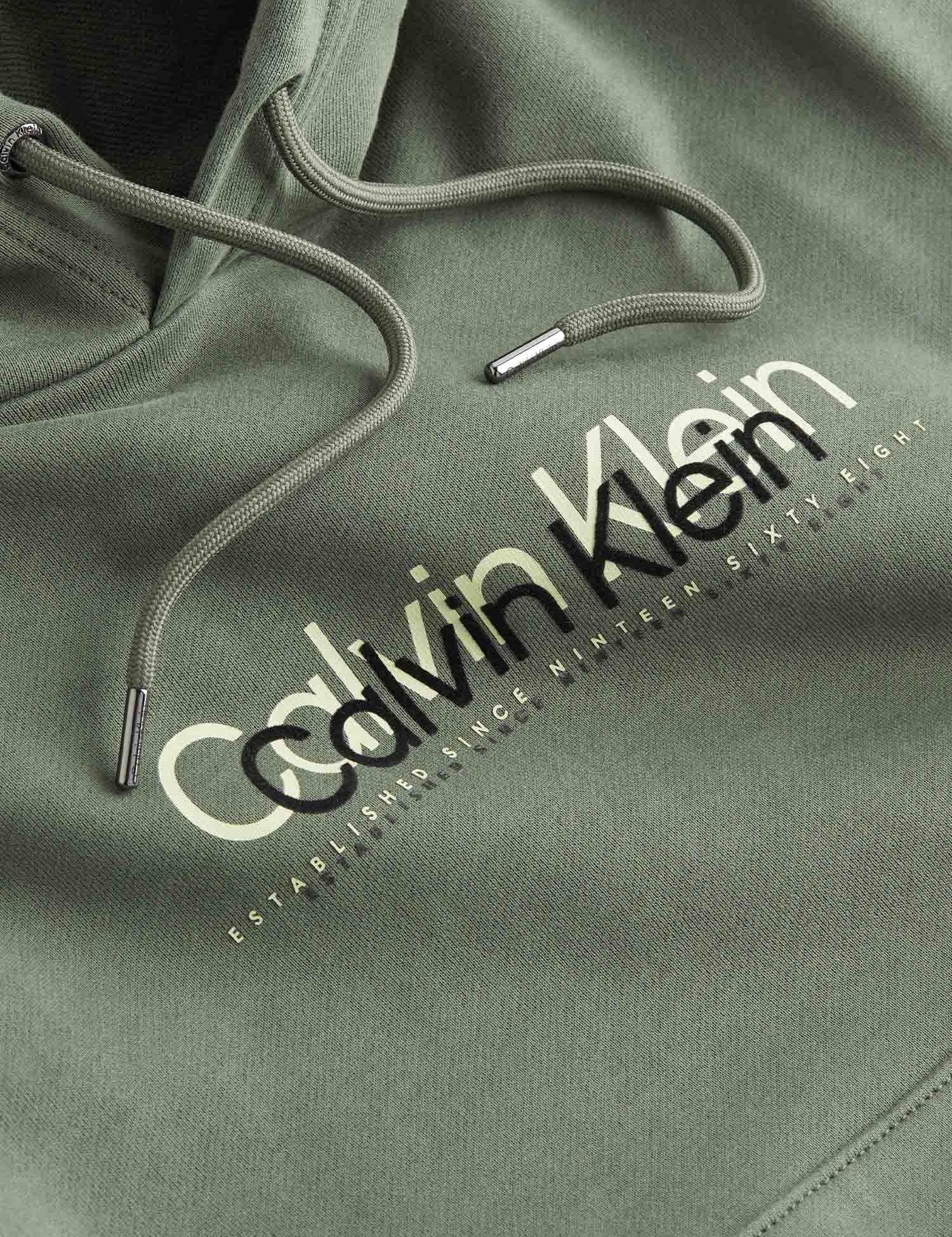 Felpe Verde Calvin Klein