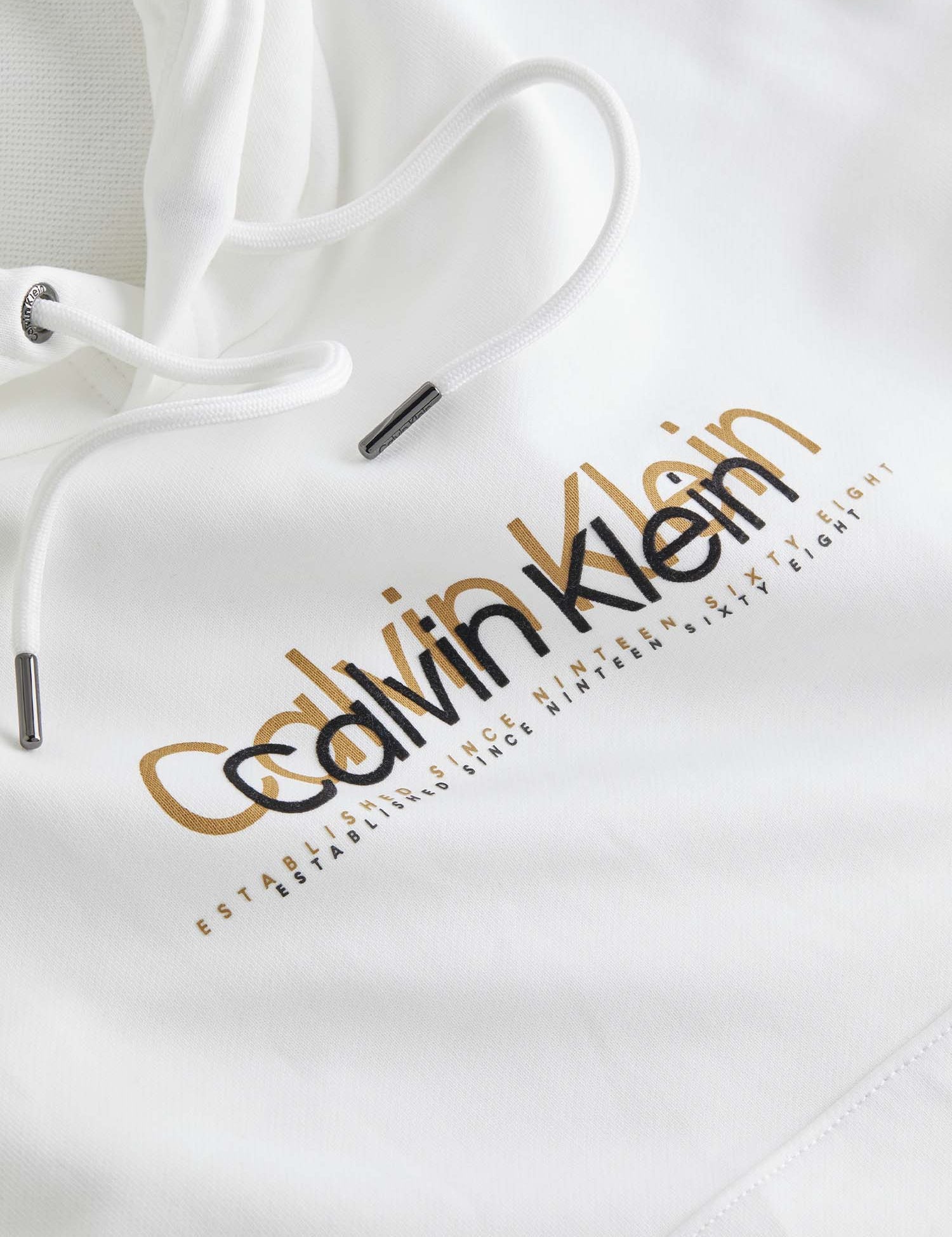 Felpe Bianco Calvin Klein