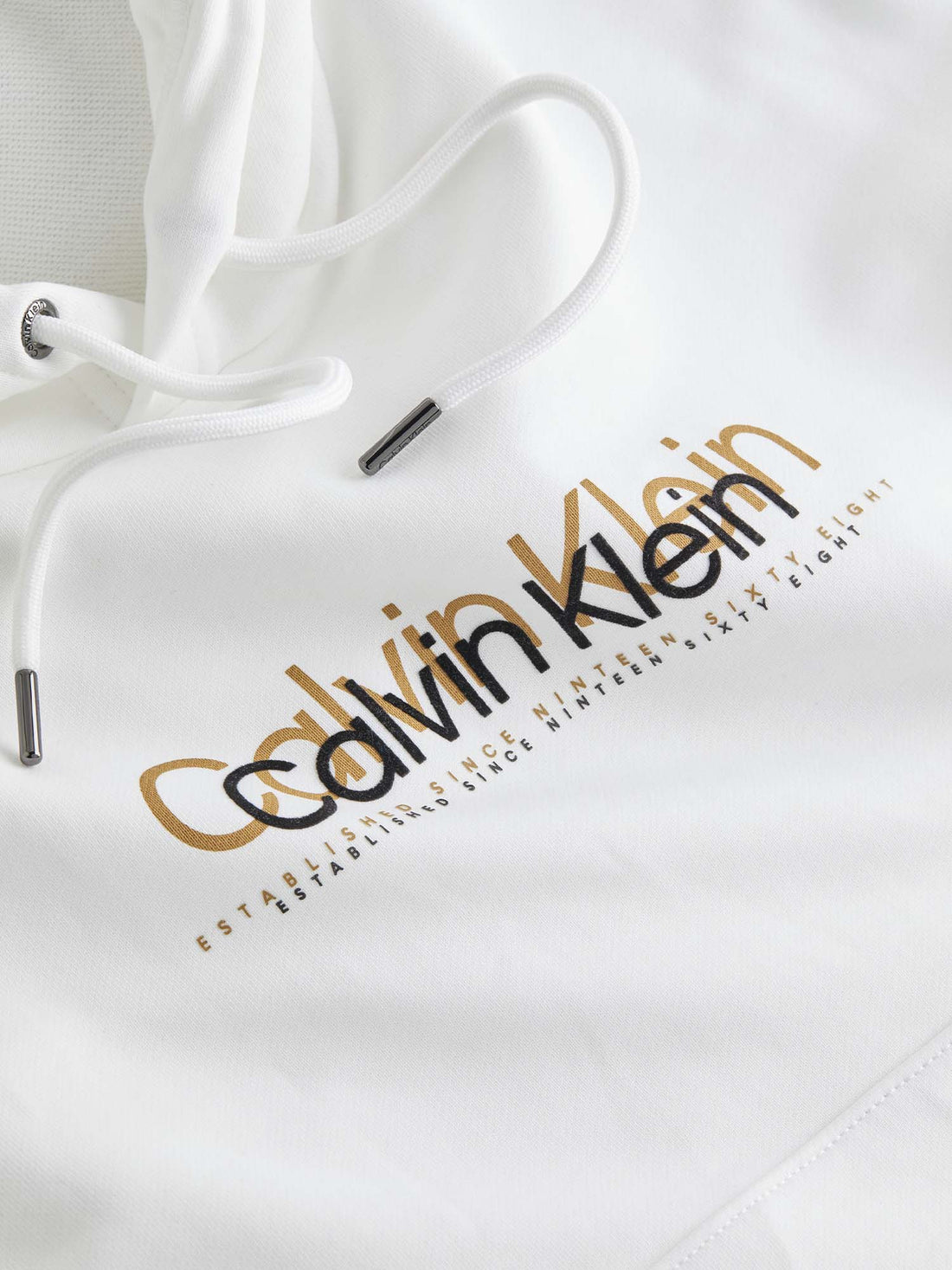 Felpe Bianco Calvin Klein