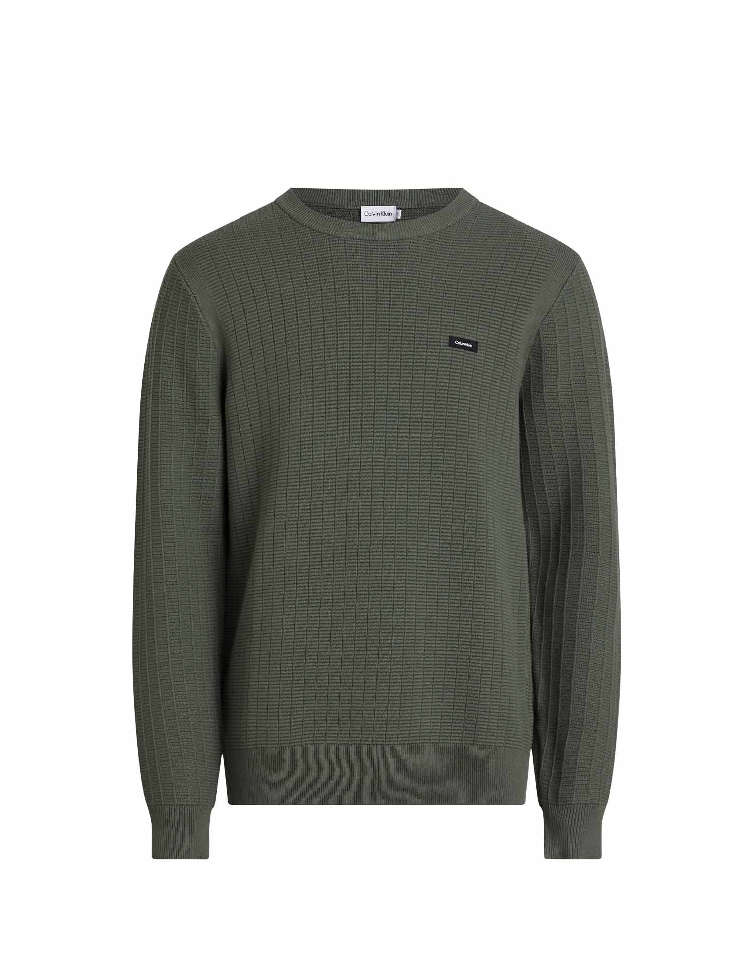 Maglioncini Verde Calvin Klein