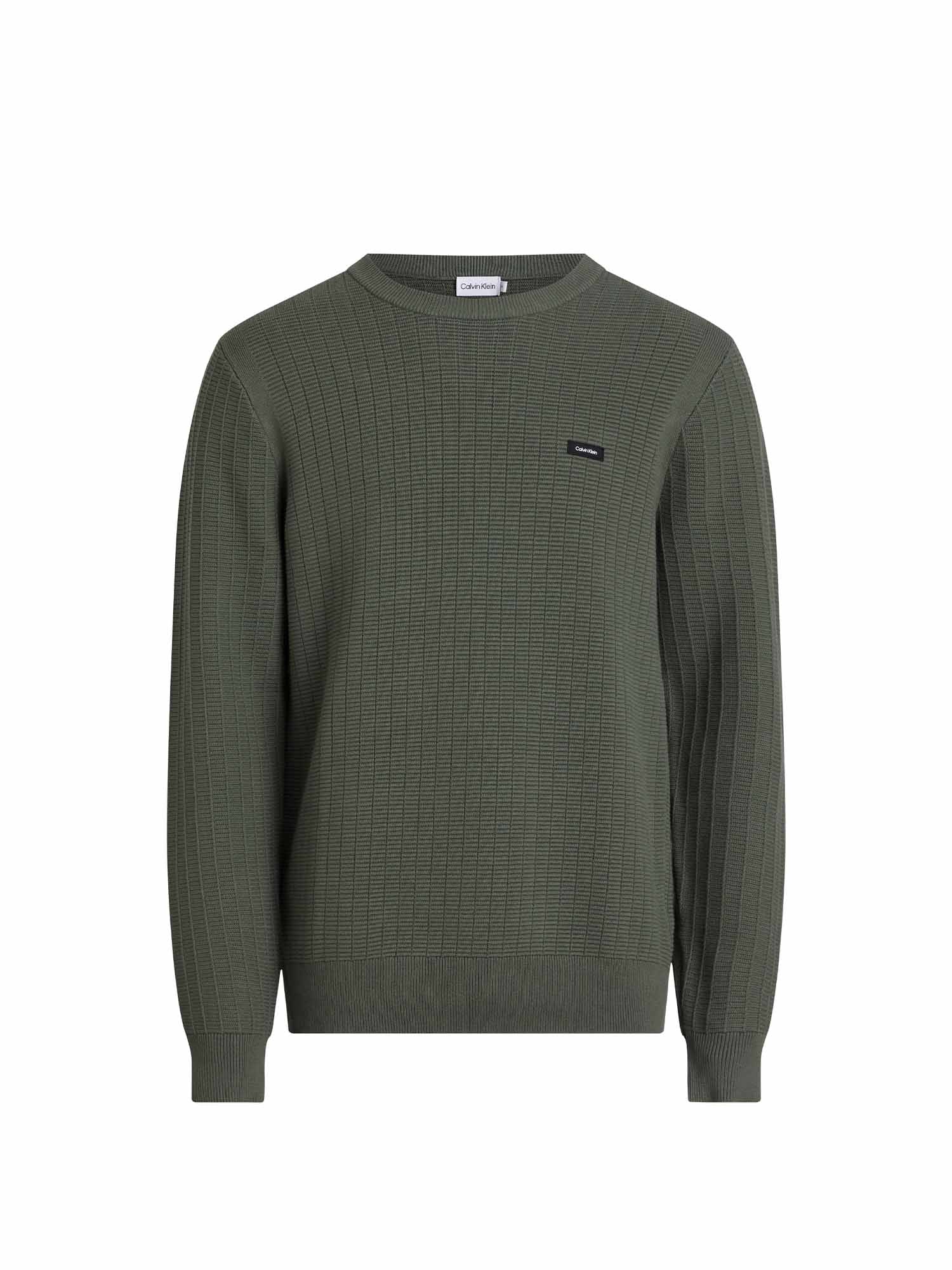 Maglioncini Verde Calvin Klein