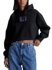 Felpe Nero Calvin Klein Jeans