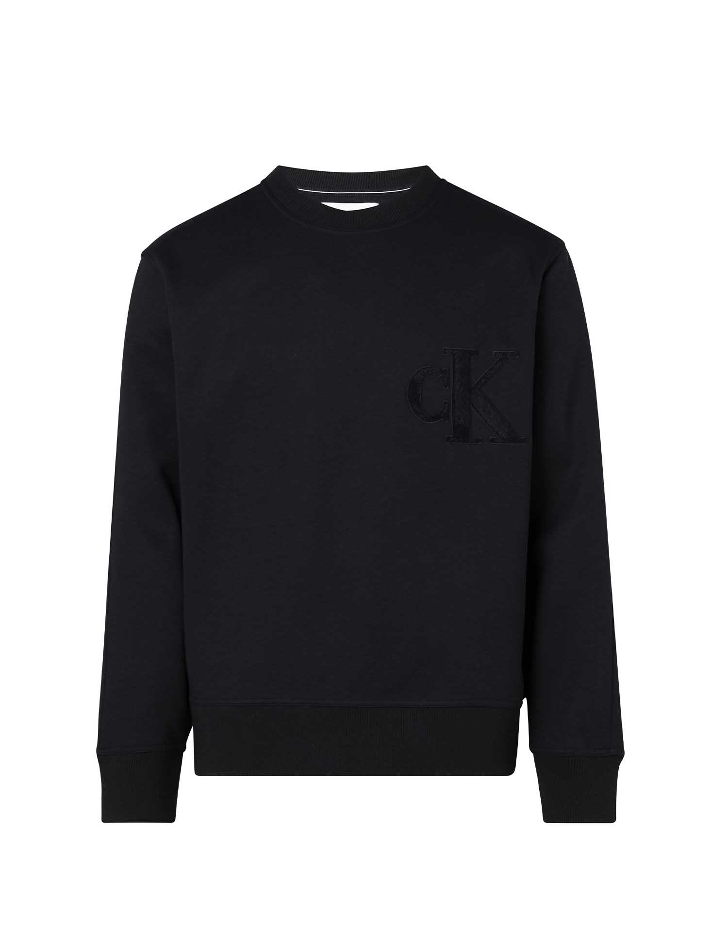 Felpe Nero Calvin Klein Jeans