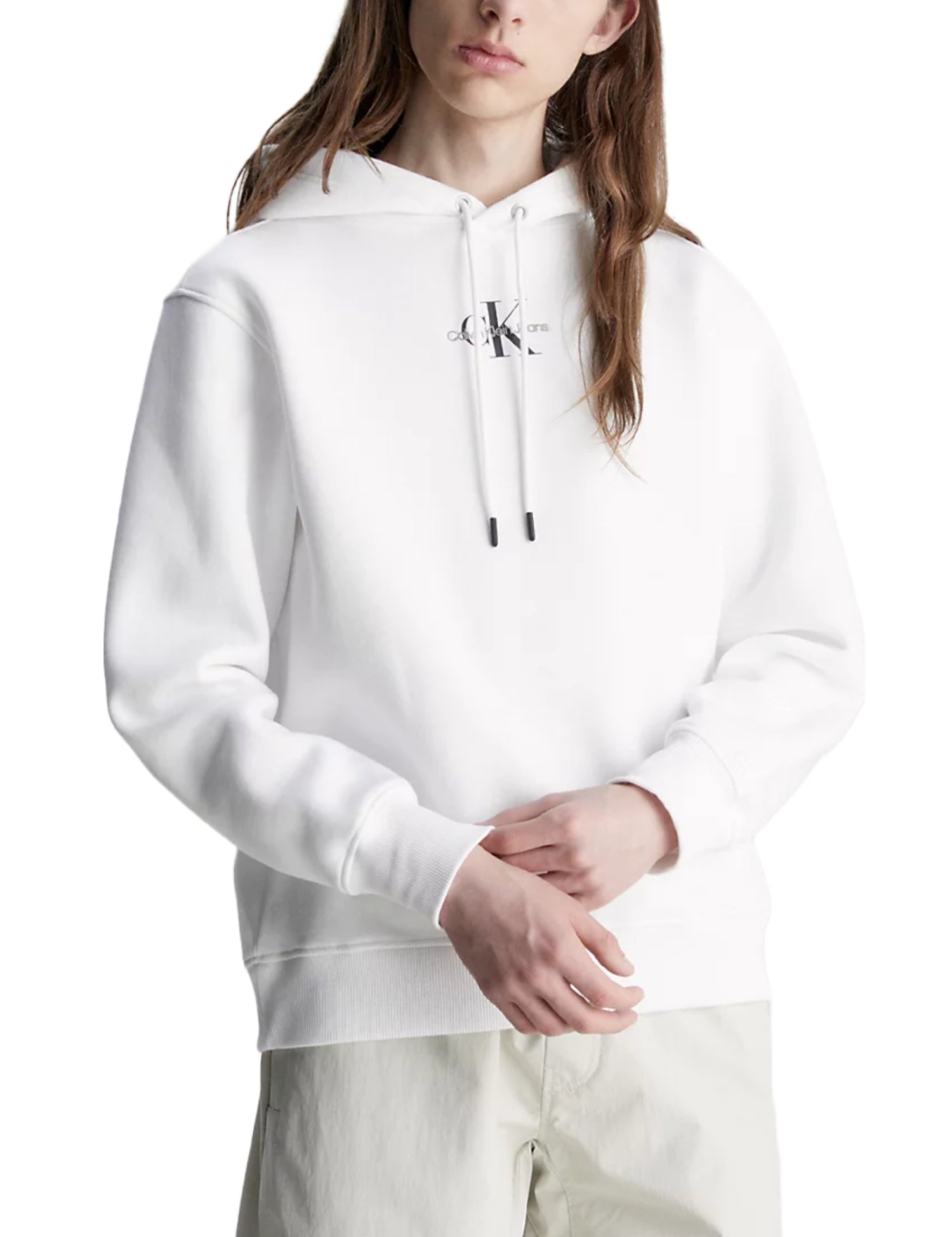 Felpe Bianco Calvin Klein Jeans