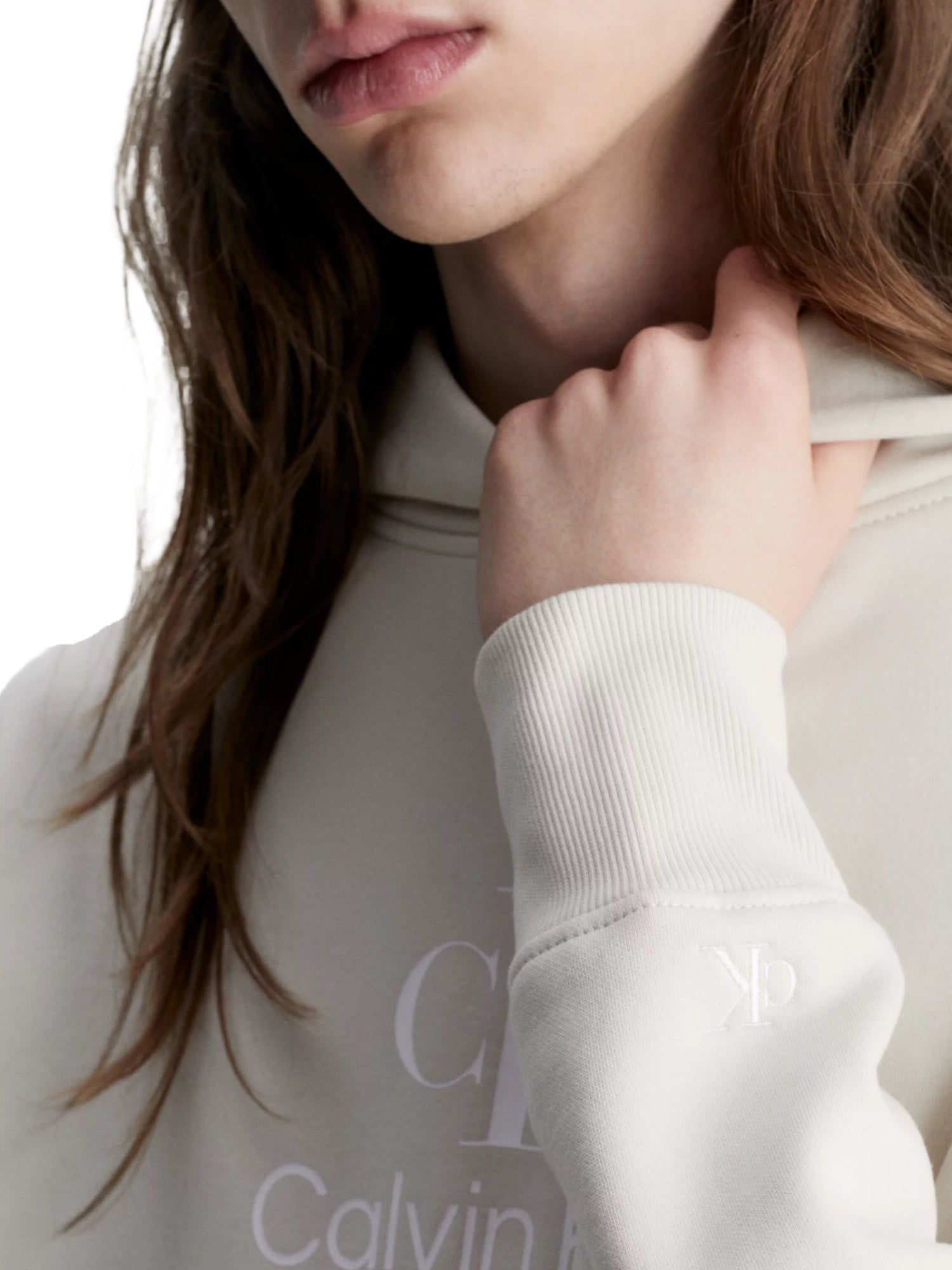 Felpe Beige Calvin Klein Jeans