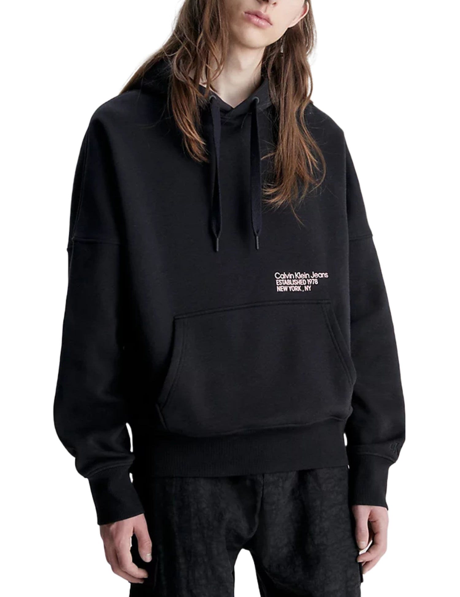 Felpe Nero Calvin Klein Jeans