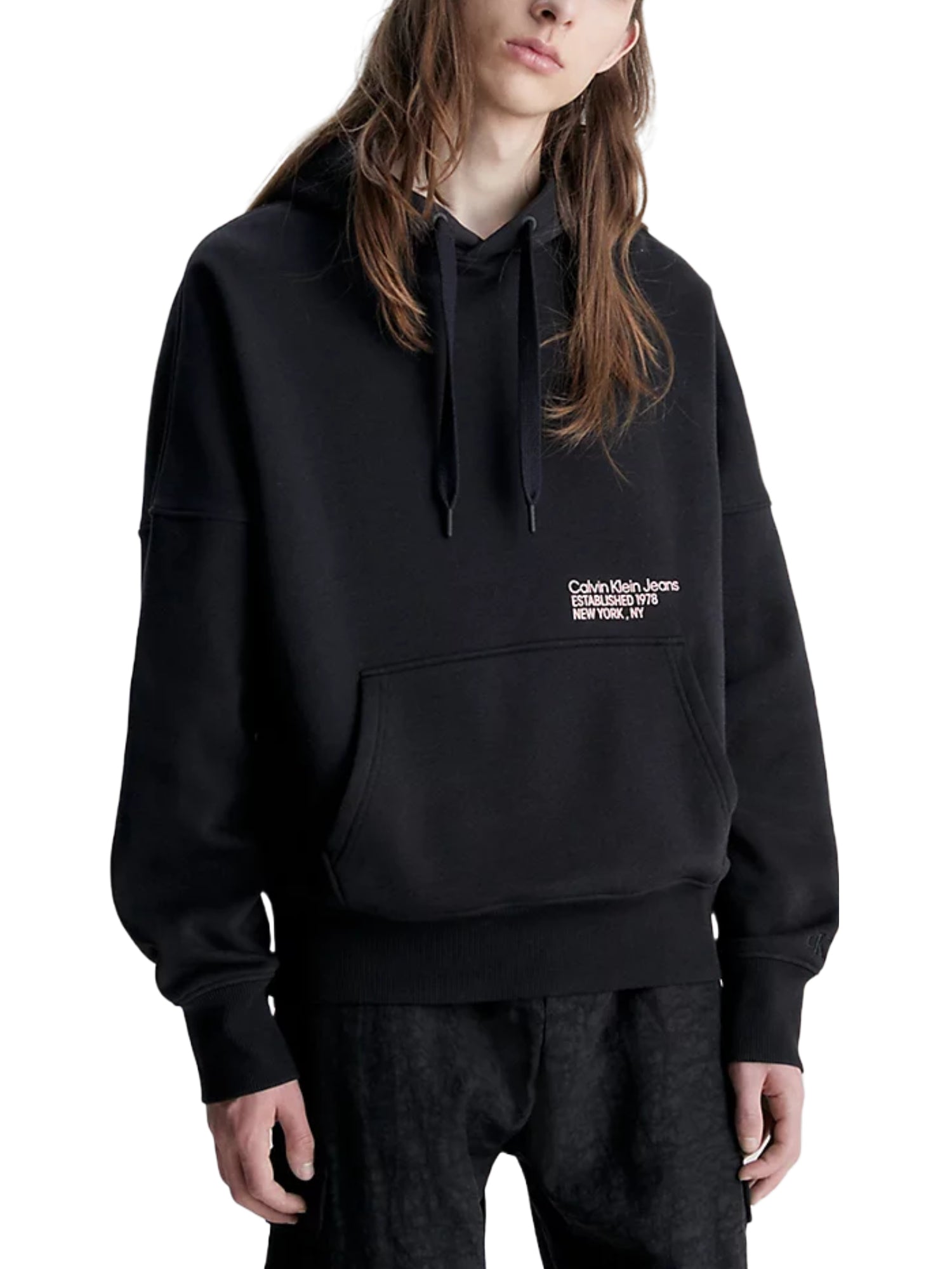 Felpe Nero Calvin Klein Jeans