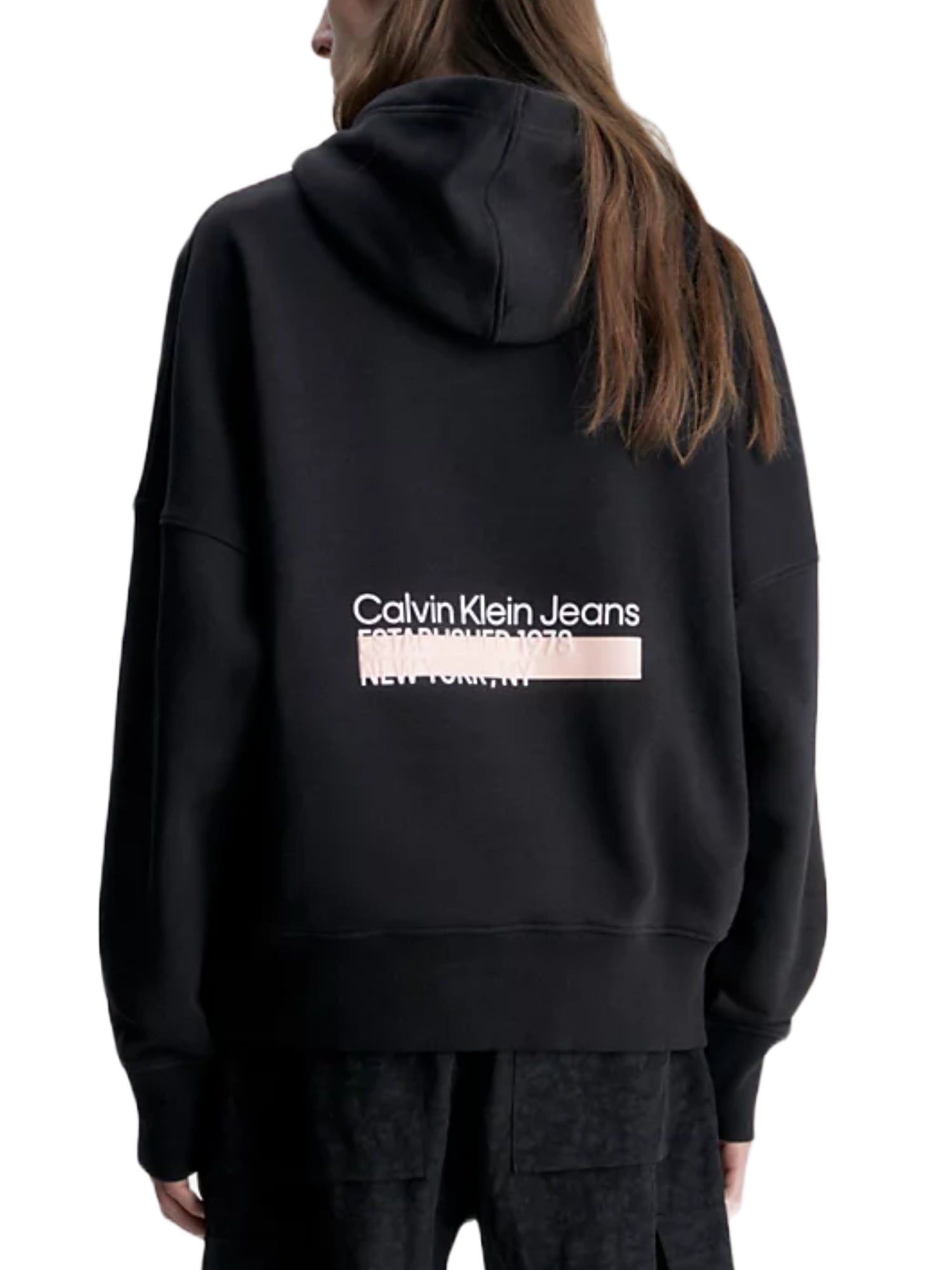 Felpe Nero Calvin Klein Jeans