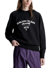 Felpe Nero Calvin Klein Jeans