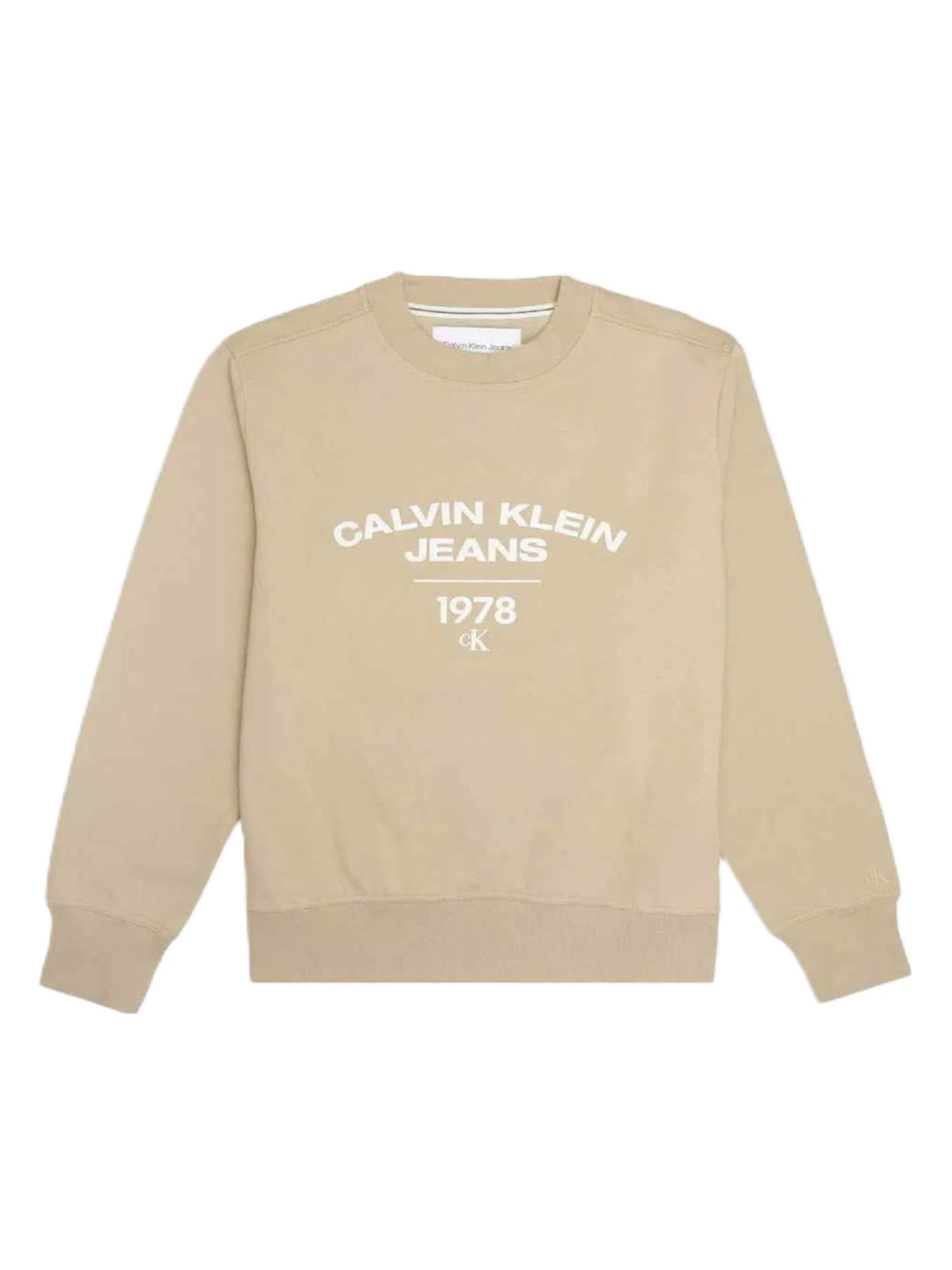 Felpe Beige Calvin Klein Jeans