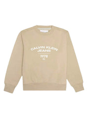 Felpe Beige Calvin Klein Jeans