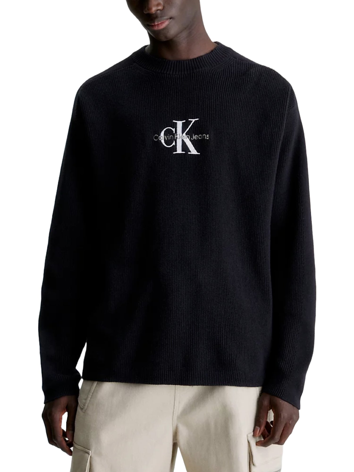 Maglioni Nero Calvin Klein Jeans