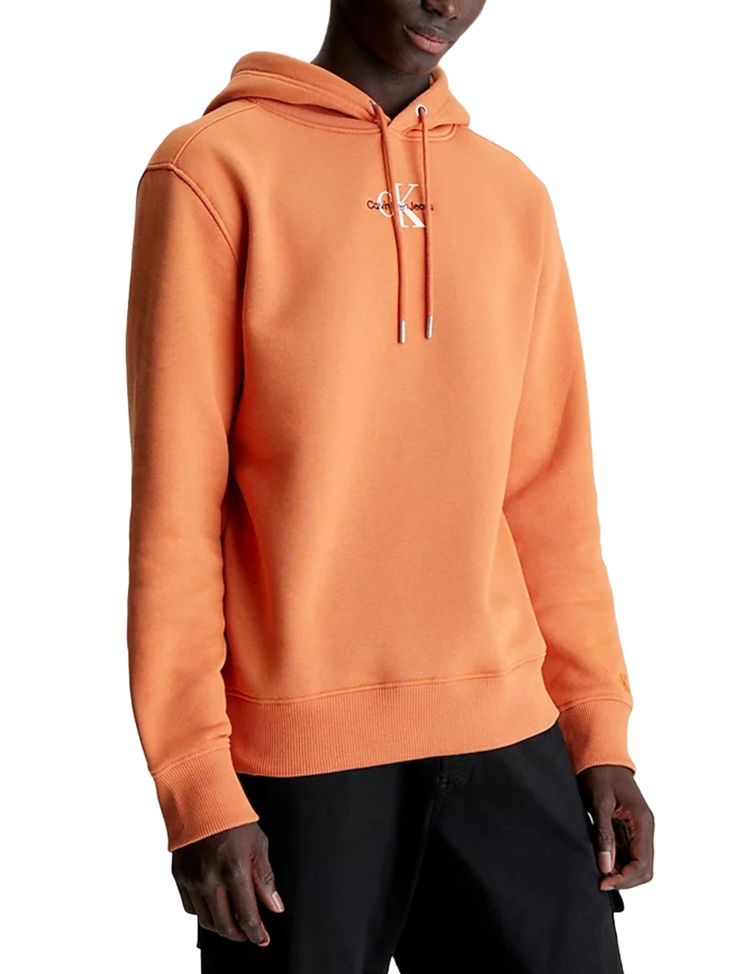 Felpe Arancio Calvin Klein Jeans