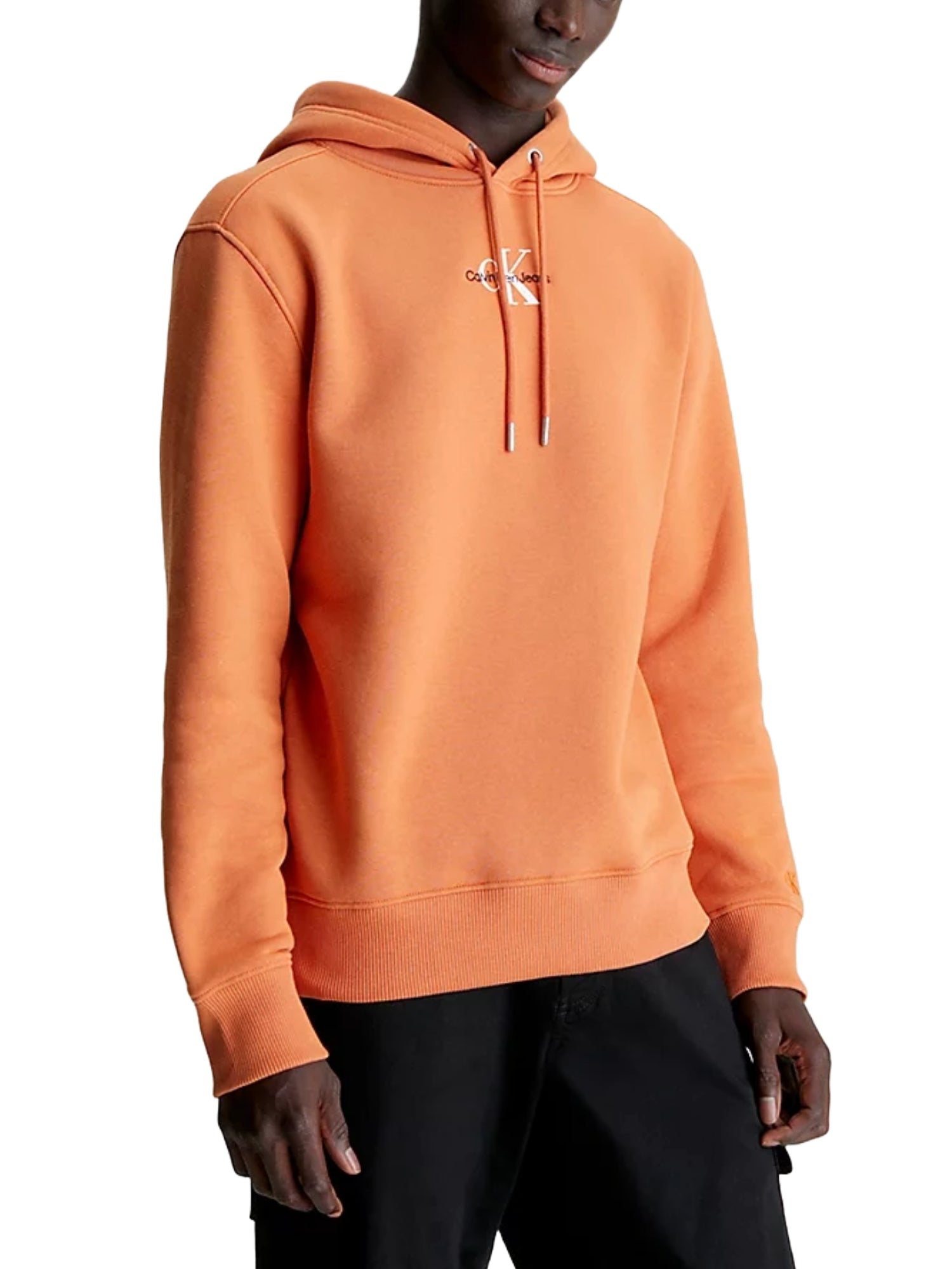 Felpe Arancio Calvin Klein Jeans