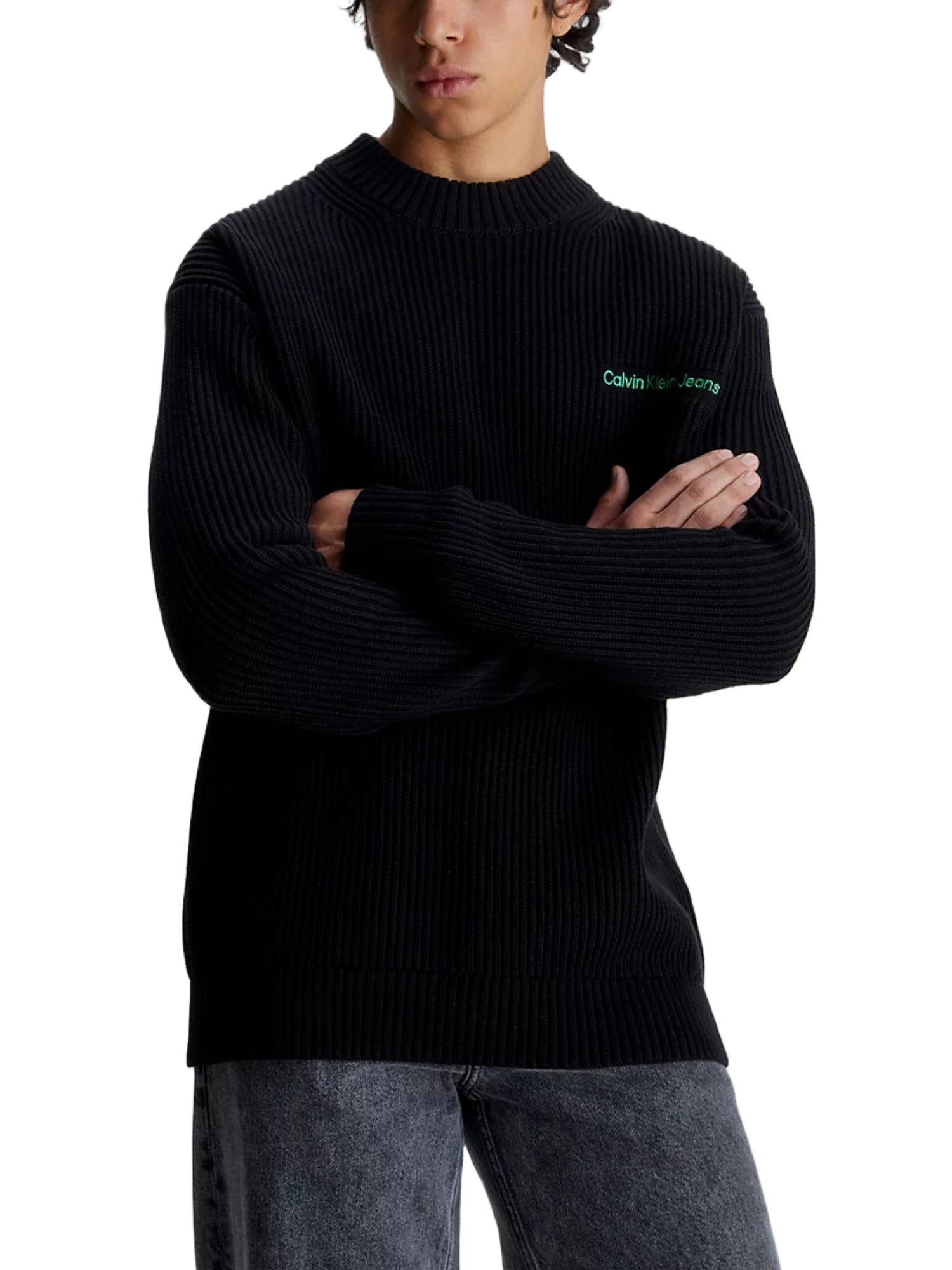 Maglioni Nero Calvin Klein Jeans