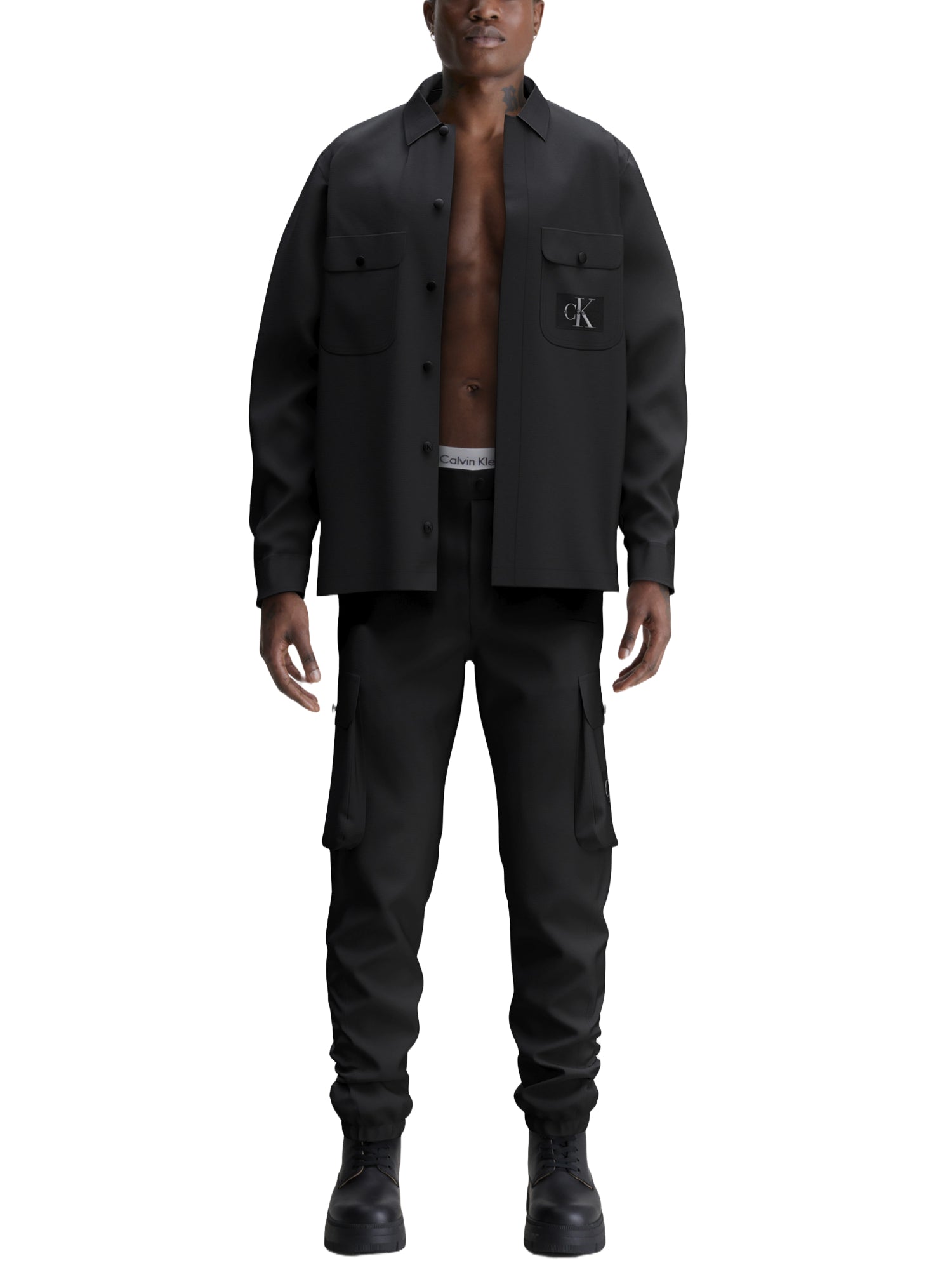 Pantaloni Nero Calvin Klein Jeans