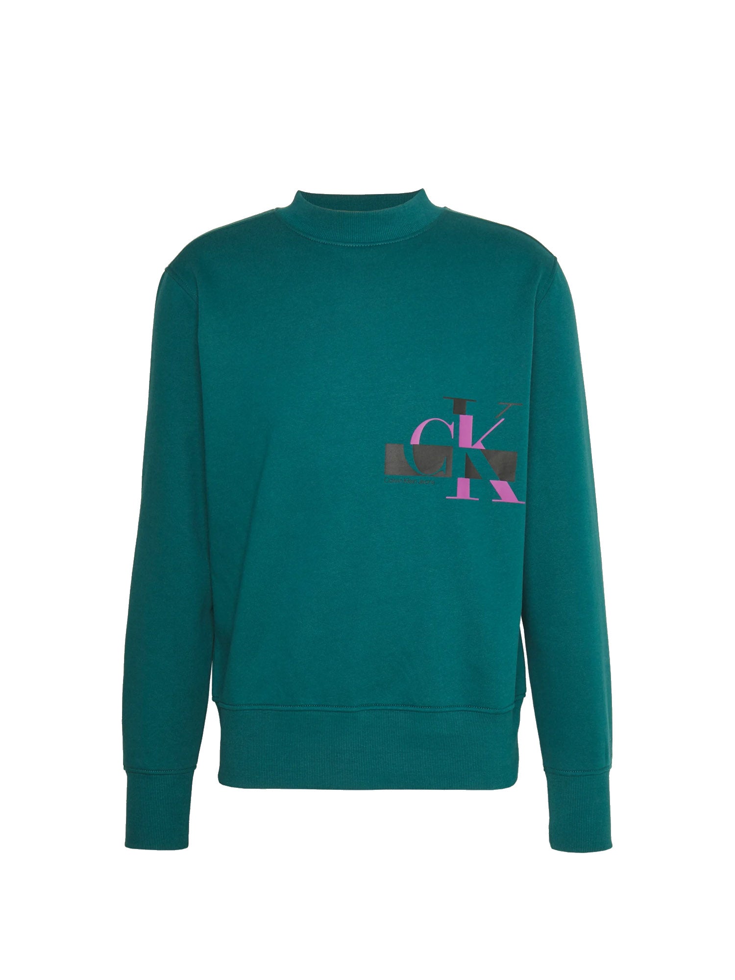 Felpe Verde Calvin Klein Jeans