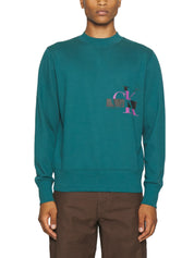 Felpe Verde Calvin Klein Jeans