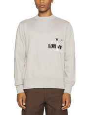 Felpe Grigio Calvin Klein Jeans