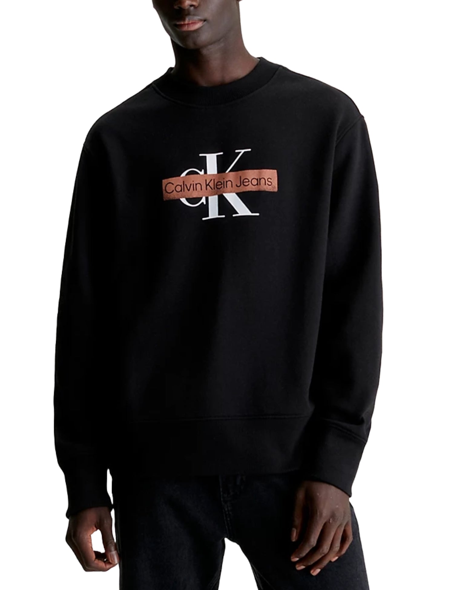 Felpe Nero Calvin Klein Jeans