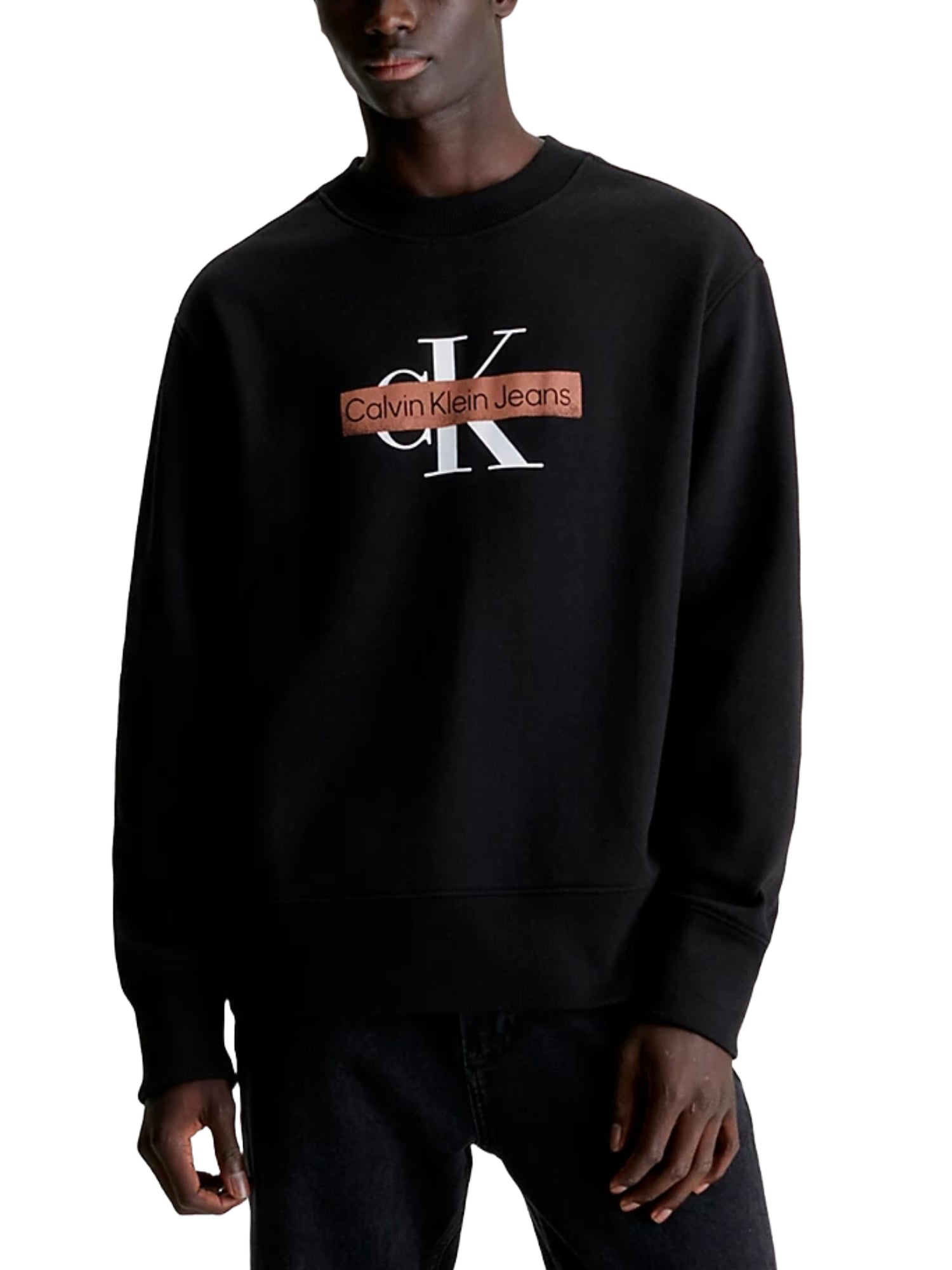 Felpe Nero Calvin Klein Jeans