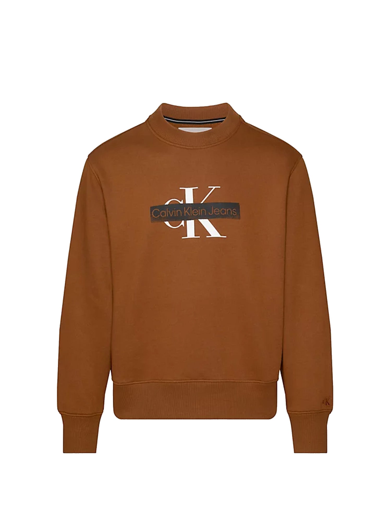 Felpe Marrone Calvin Klein Jeans