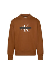 Felpe Marrone Calvin Klein Jeans