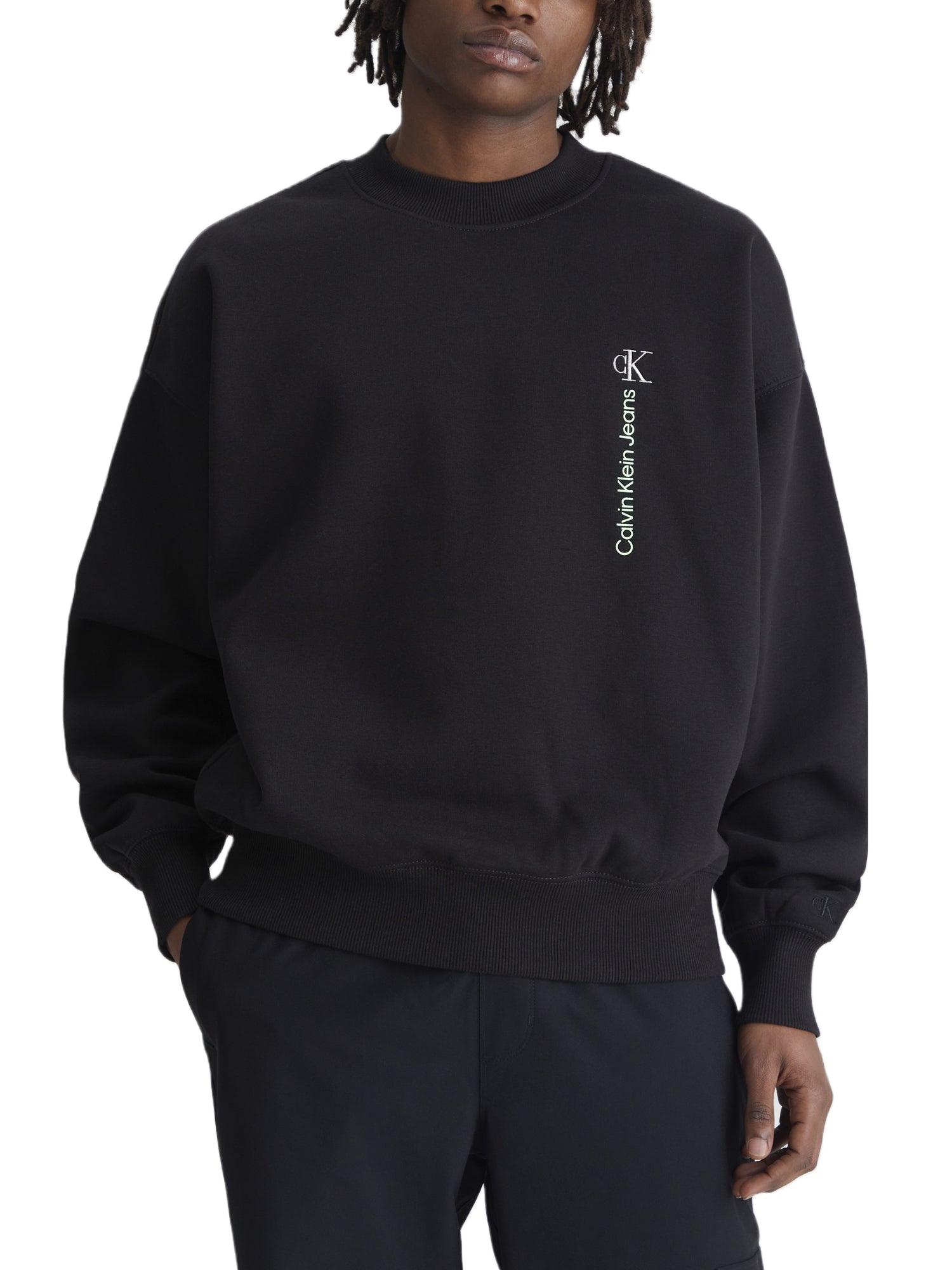 Felpe Nero Calvin Klein Jeans