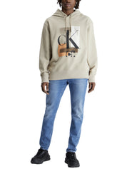Felpe Beige Calvin Klein Jeans