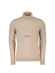 Maglie a collo alto Beige Calvin Klein Jeans