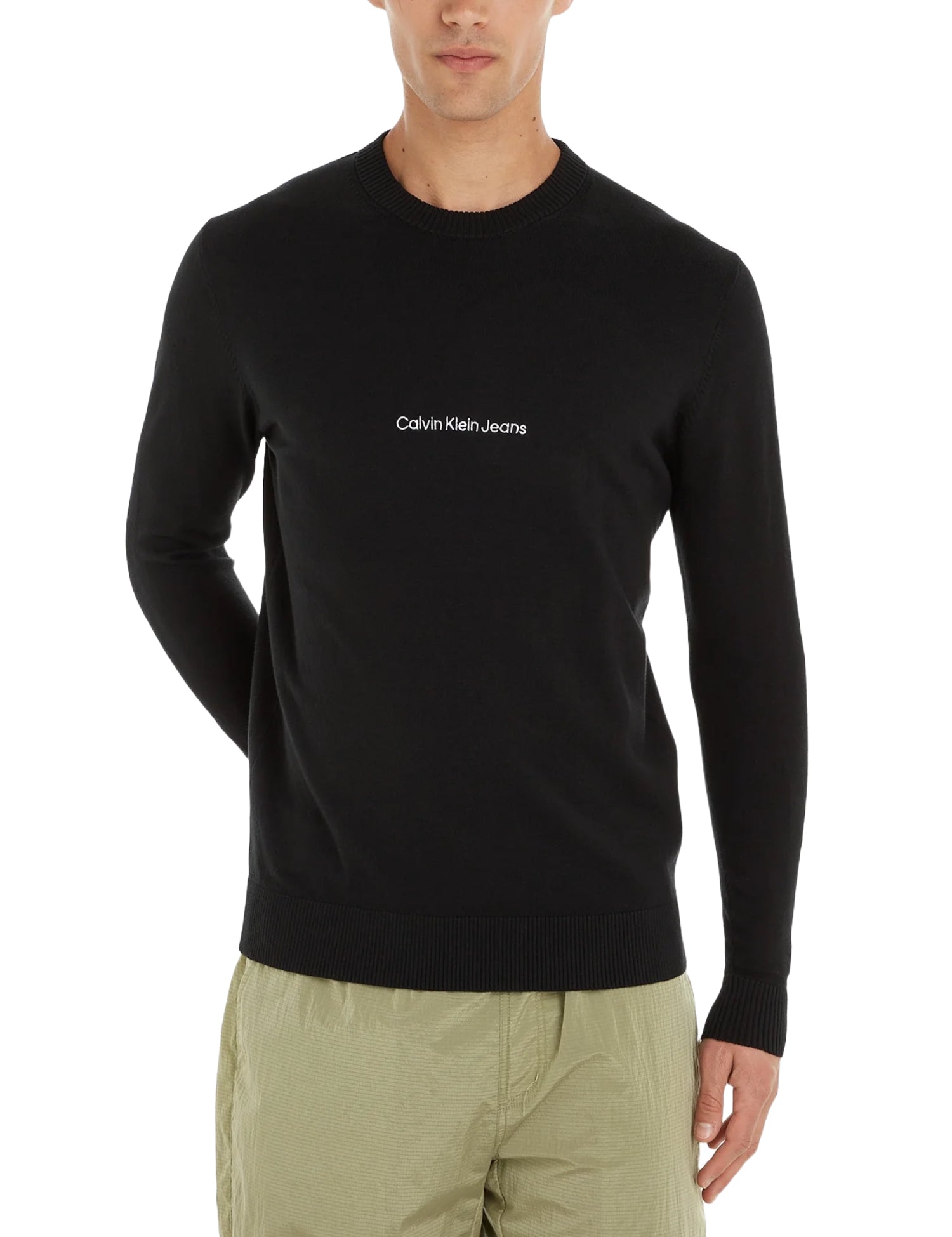 Maglioncini Nero Calvin Klein Jeans