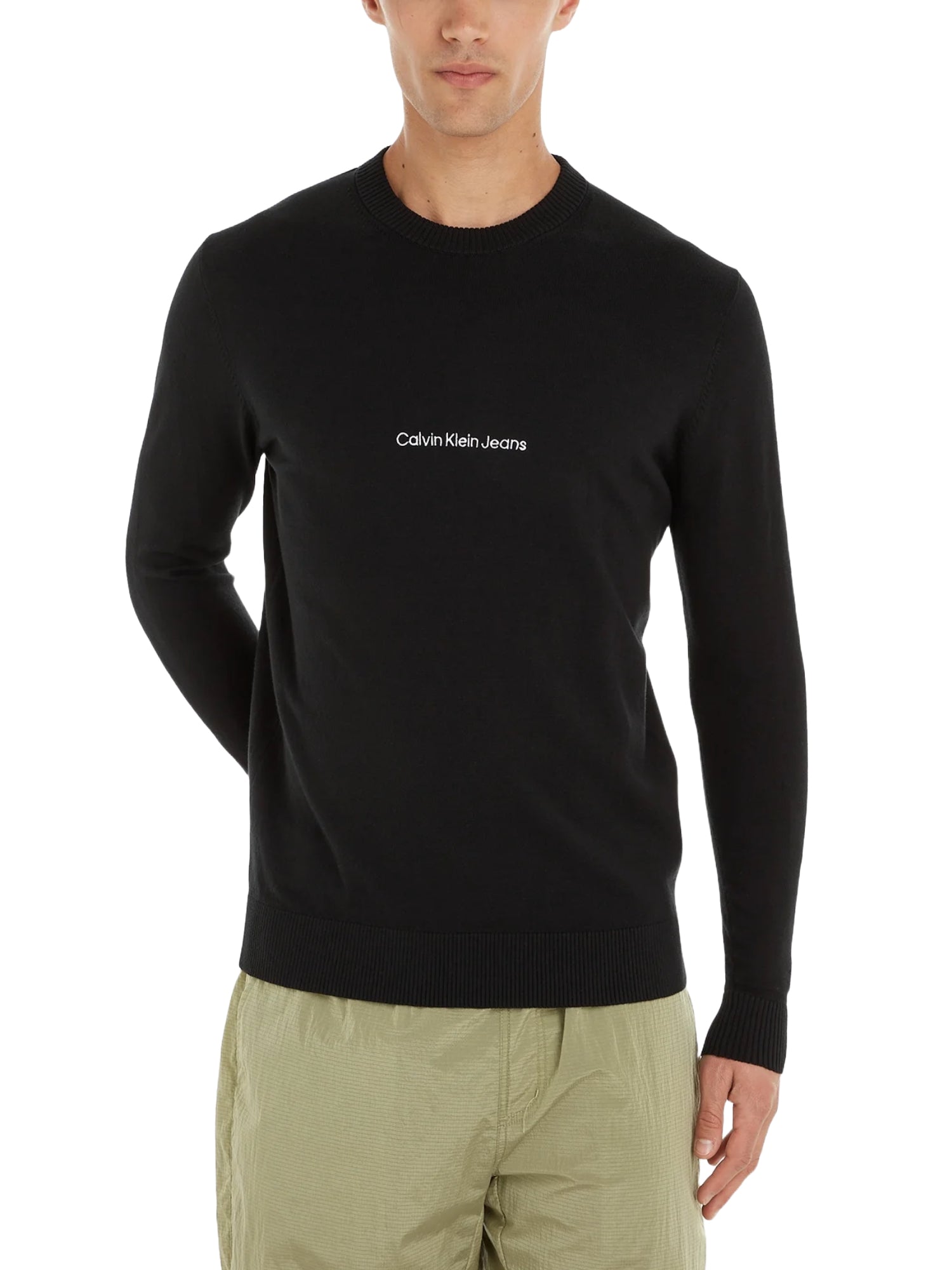 Maglioncini Nero Calvin Klein Jeans