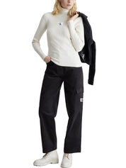 Maglie a collo alto Beige Calvin Klein Jeans