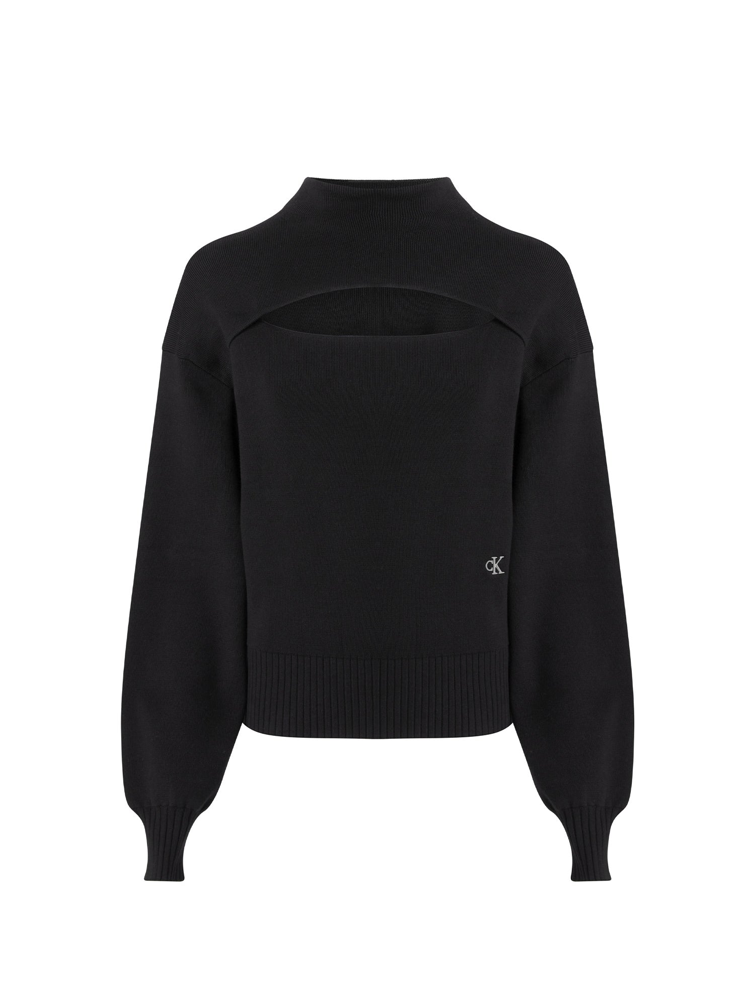 Maglie a collo alto Nero Calvin Klein Jeans